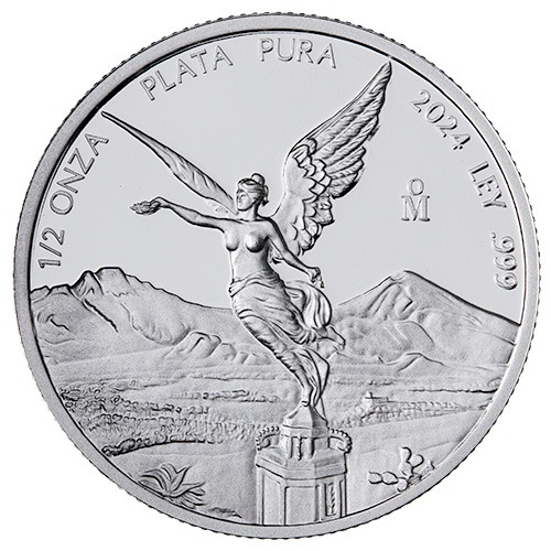 2024 1/2 oz Mexican Silver Libertad Proof Coin