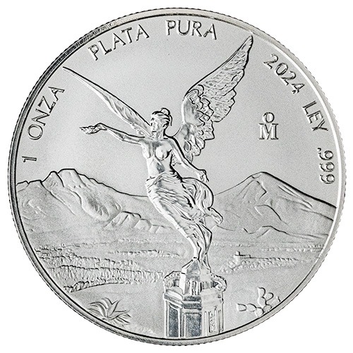 2024 1 oz Mexican Silver Libertad Reverse Proof Coin