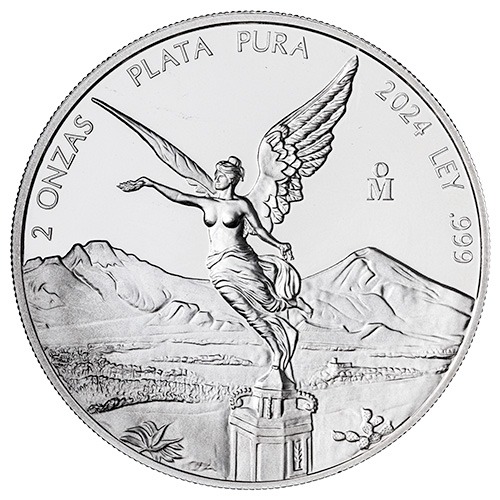 2024 2 oz Mexican Silver Libertad Proof Coin