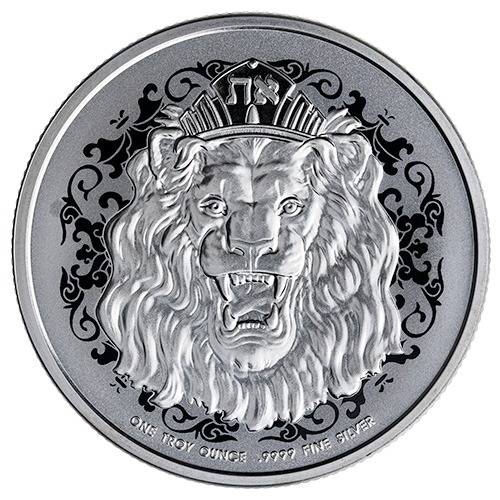 2025 1 oz Roaring Lion Silver Coin
