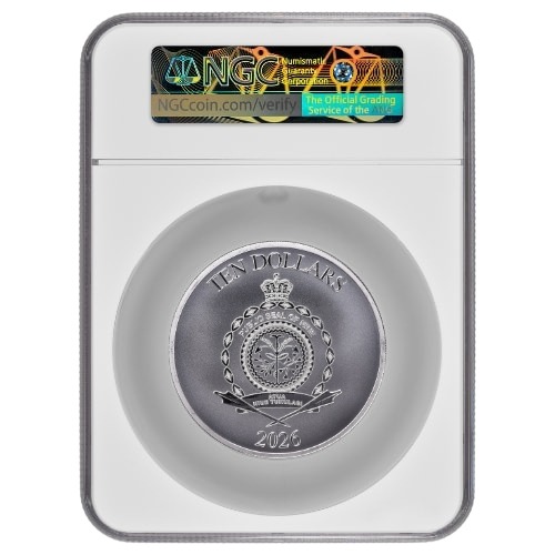 Buy 2026 5 oz Roaring Lion Silver Coin – NGC MS-70 Early Releases