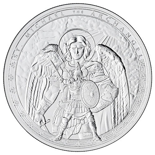 2025 1 oz Patron Saints: St. Michael the Archangel Proof Silver Coin