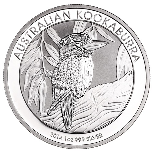 2014 1 oz Australian Kookaburra Silver Coin