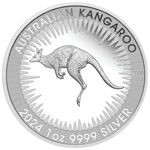 2024 1 oz Australian Silver Kangaroo First Issue Proof Coin