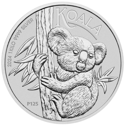 2024 1 Kilo Australian Koala Silver Coin BU