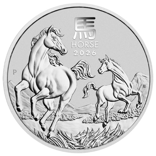 2026 1 oz Year of the Horse Silver Coin – Lunar Series III