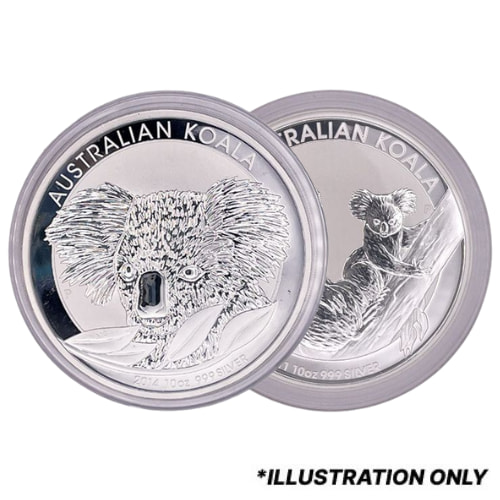 10 oz Australian Koala Silver Coin - Random Year