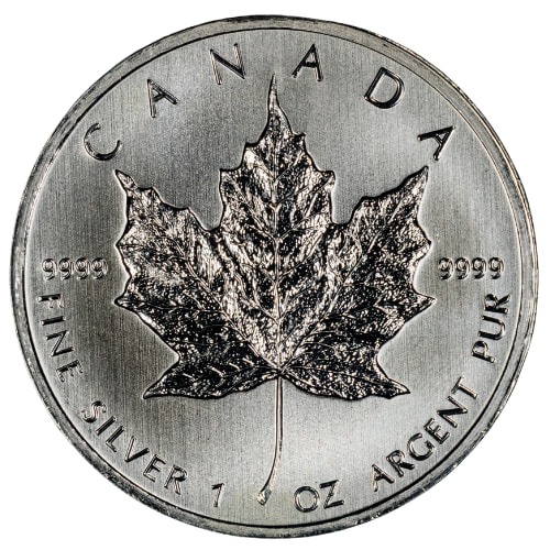 2011 Silver Canadian Maple Leaf Coin BU
