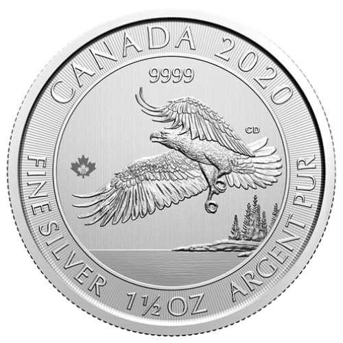 2020 1.5 oz North American Bald Eagle Silver Coin