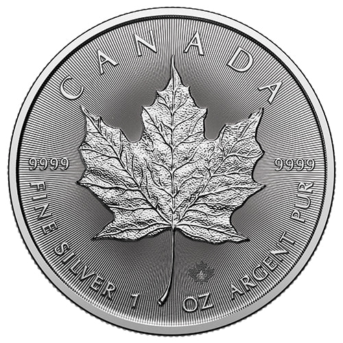 2025 1 oz Canadian Silver Maple Leaf Coin BU