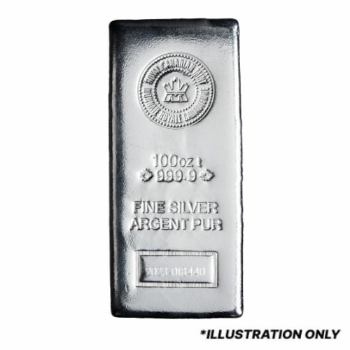 Royal Canadian Mint Silver Bars