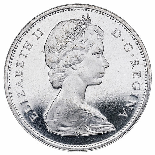 1958-1967 Canadian Silver Dollar