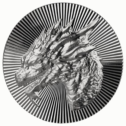 Buy 1 oz Scottsdale Silver Dragon Stacker Round | SD Bullion
