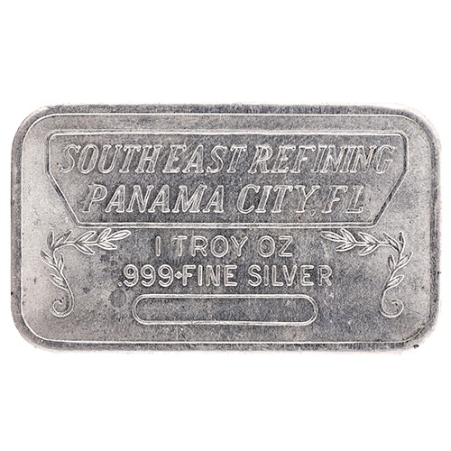 Buy 1 oz South East Refining Silver Bar - Design Our Choice | SD