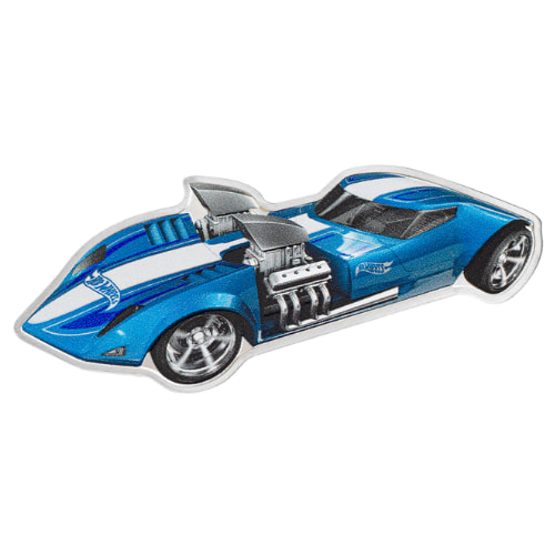 2023 1 oz Hot Wheels - Twin Mill Silver Proof Coin