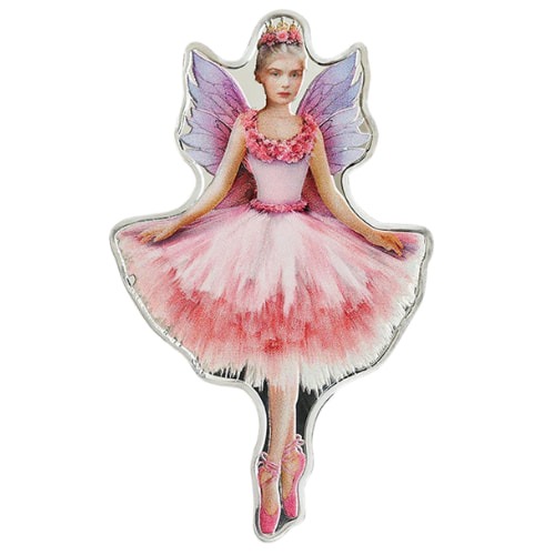 2024 1 oz Nutcracker - Sugar Plum Fairy Reverse Proof Silver Coin