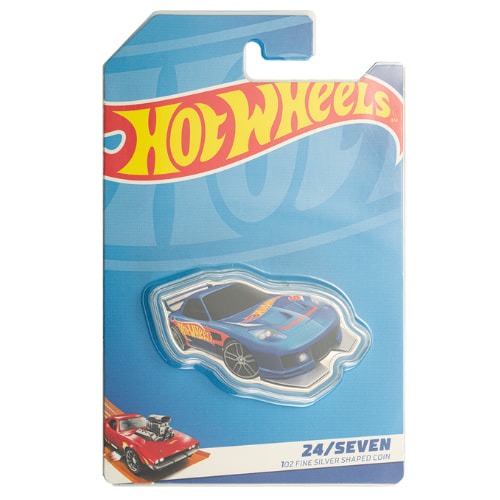 2025 1 oz Hot Wheels™ 24/Seven Proof Silver Coin