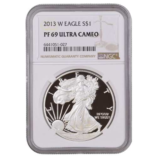 2013-W NGC PF-69 1 oz American Silver Eagle Proof Coin