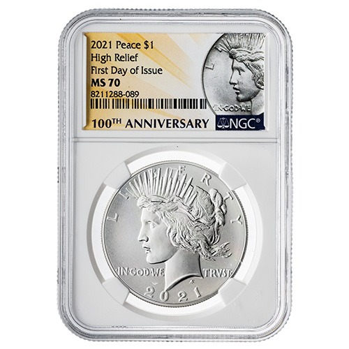 Buy 2021 NGC MS-70 First Day of Issue Morgan and Peace Dollar