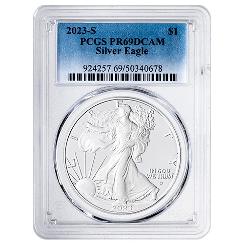 2023-S PCGS PR-69 1 oz American Eagle Silver Proof Coin