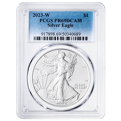 2023-W PCGS PR-69 1 oz American Eagle Silver Proof Coin
