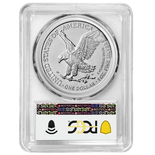 2023-(W) PCGS MS-70 First Day of Issue American Silver Eagle Coin
