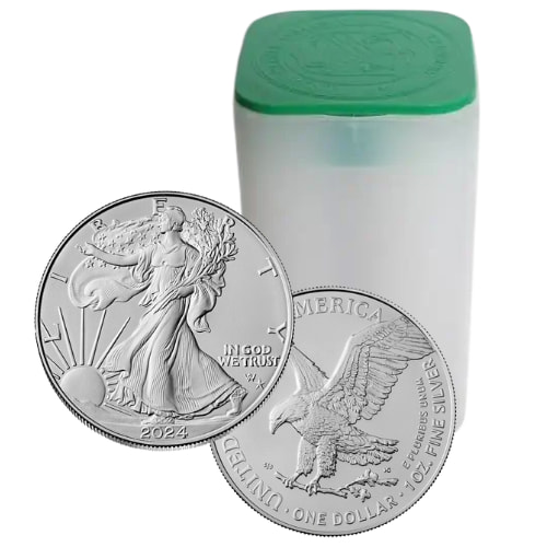 2024-(P) Star Privy 1 oz American Silver Eagle Coins BU (Buy 19, Get 1 Free)