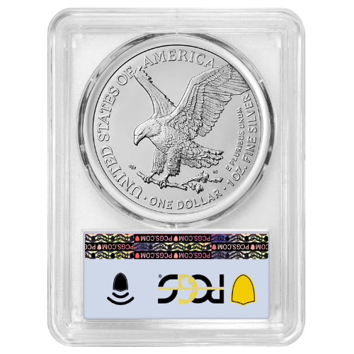 Buy 2024-(P) PCGS MS-70 First Day of Issue Star Privy 1 oz
