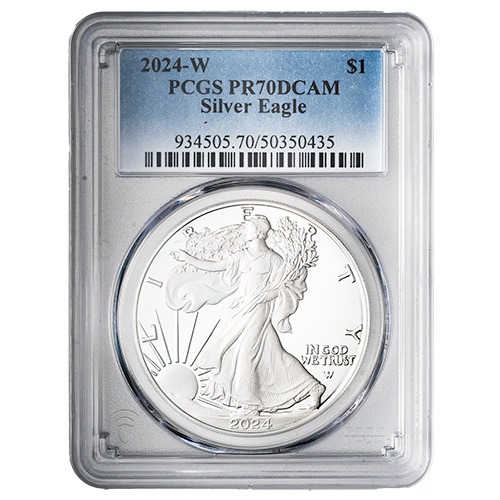 2024-W PCGS PR-70 1 oz American Silver Eagle Proof Coin