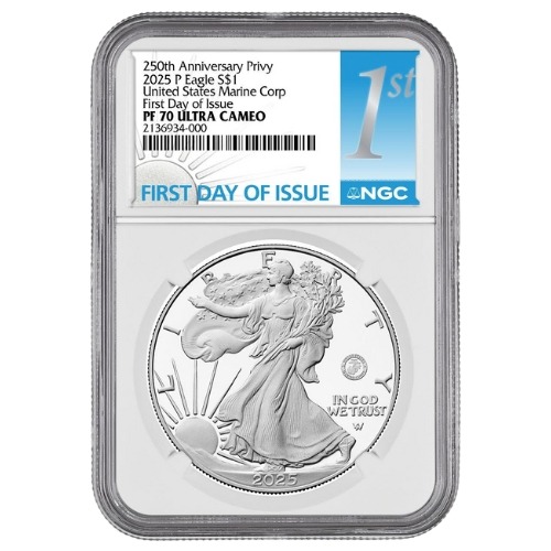2025 Silver Eagle Slabbed Coins