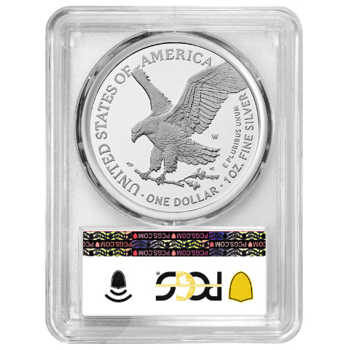 Buy 2025-W PCGS PR-70 Advanced Releases U.S. Laser Privy 1 oz