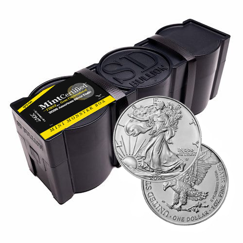 2026 Silver Eagle NGC & SD Bullion MintCertified™ FIRST30 | Mini Monster Box (100 oz)