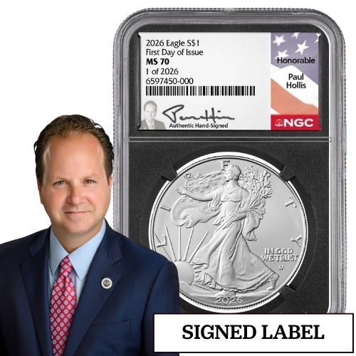 Buy 2026 NGC MS-70 First Day of Issue 1 oz American Silver Eagle