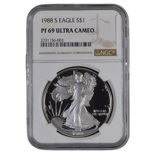 1988-S NGC PF-69 1 oz American Silver Eagle Proof Coin