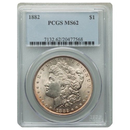1882 Silver Dollar CC