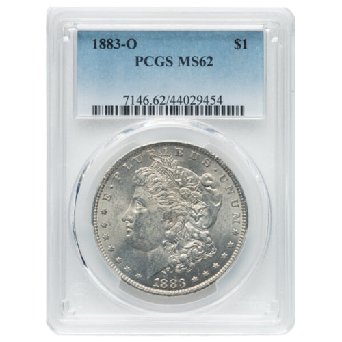 1883-O PCGS MS-62 Morgan Dollar Silver Coin