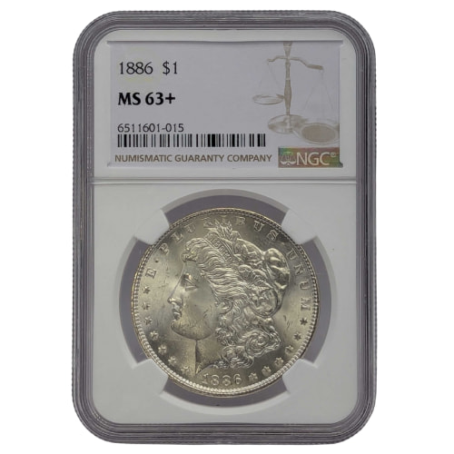 1886 Silver Dollar Coin