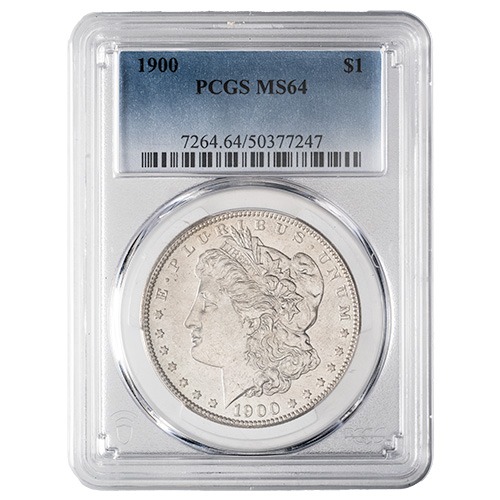 1900 PCGS MS-64 Morgan Dollar Silver Coin