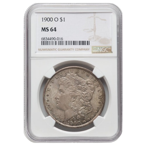 1900-O NGC MS-64 Morgan Dollar Silver Coin