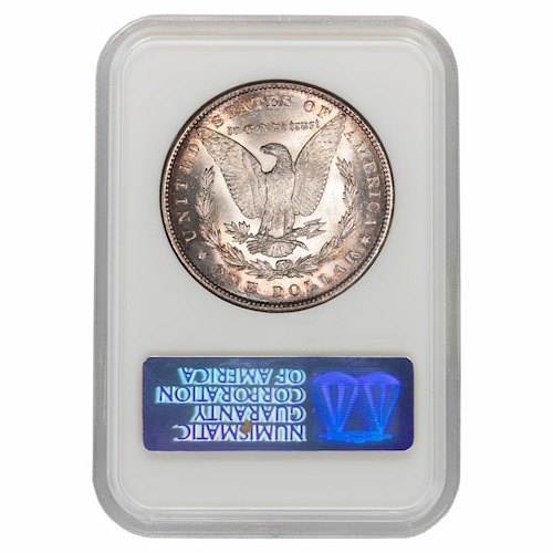 Buy 1893 US Morgan Silver Dollar NGC MS-64 CAC - Old Fatty Holder
