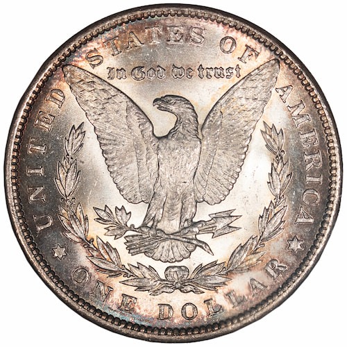 Buy 1893 US Morgan Silver Dollar NGC MS-64 CAC - Old Fatty Holder