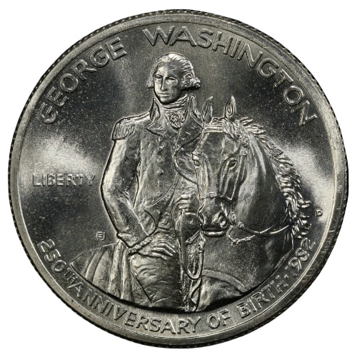 1982 George Washington Half Dollar Commemorative Silver Coin - BU or Proof