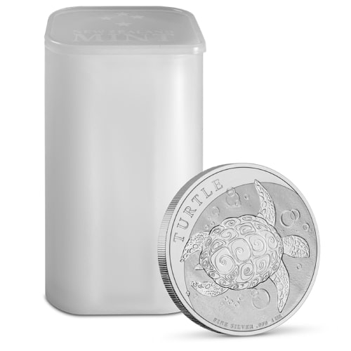 2022 1 oz Niue Hawksbill Turtle Silver Coin