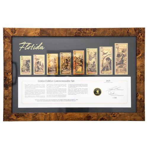 Gold Aurum 24k Florida Goldback Commemorative Frame