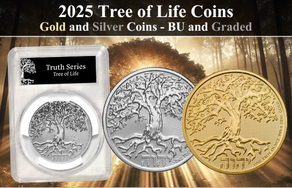 Tree of Life Gold and Silver Coins - Exclusively at SD Bullion