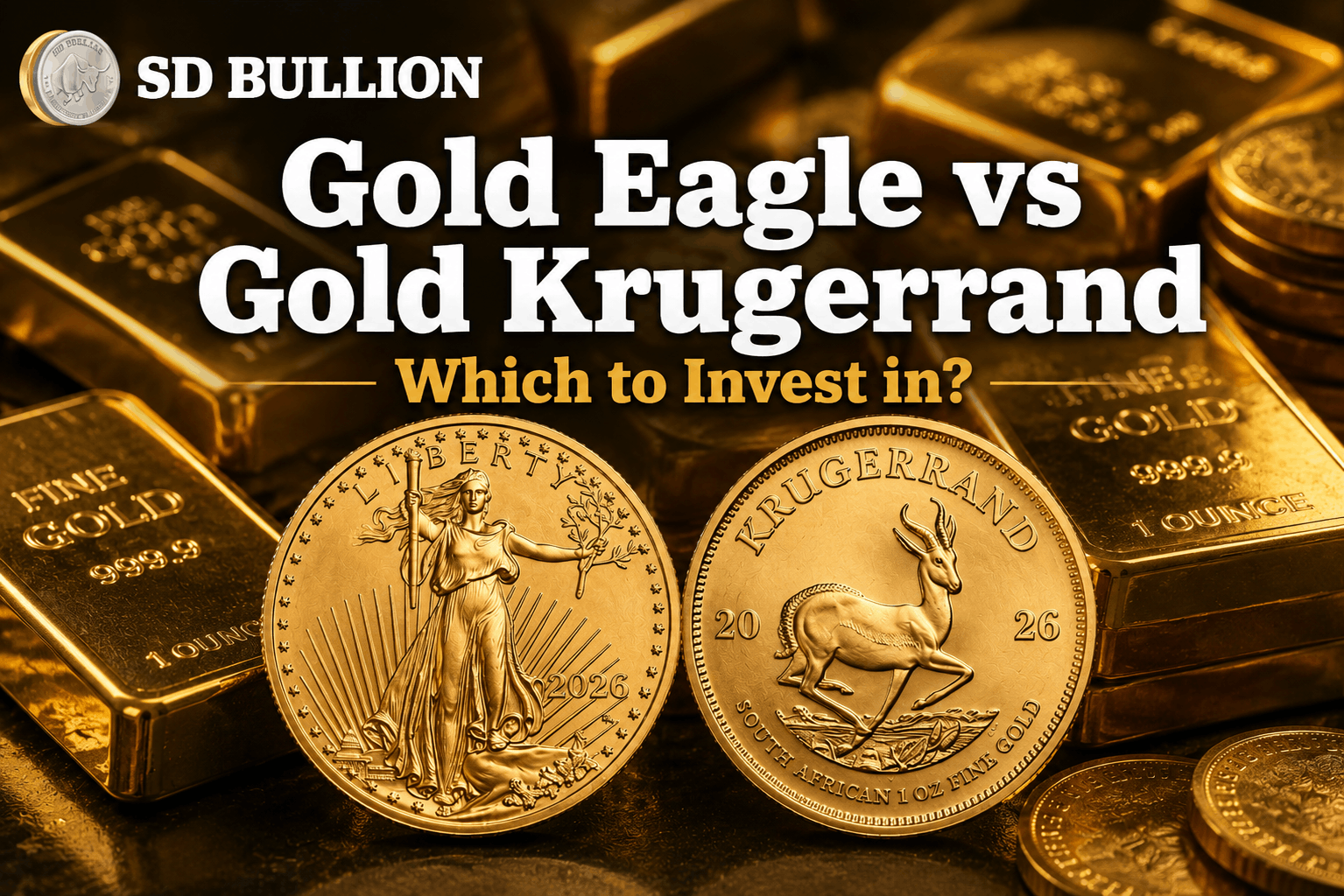 Gold Eagle vs Gold Krugerrand