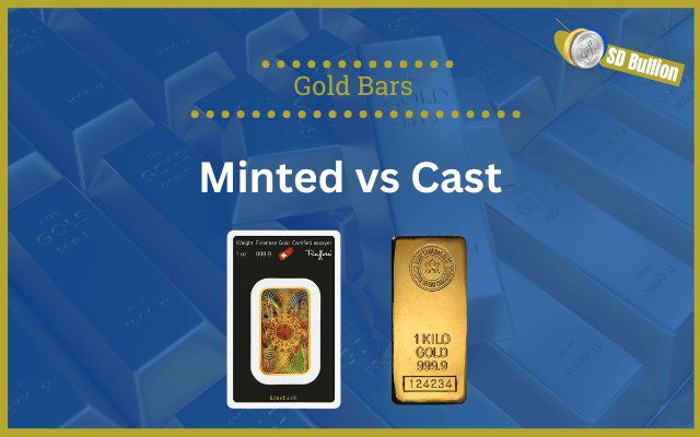 Minted vs Cast Gold Bar