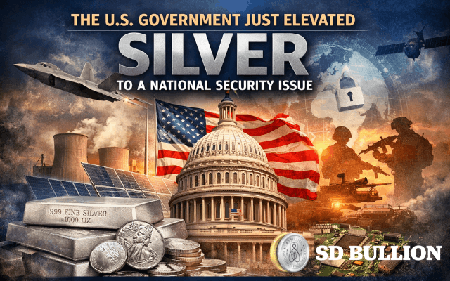 The U.S. Government Just Elevated Silver to a National Security Issue