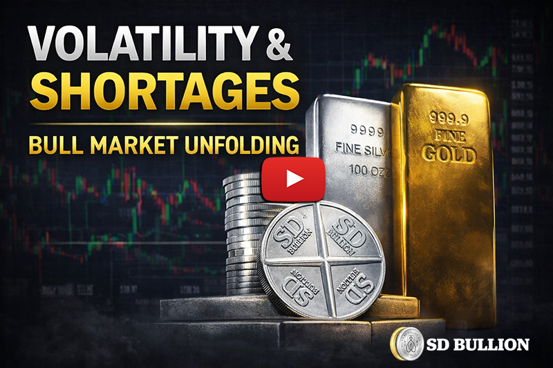 Silver Volatility Whiplash Meets Physical Gold and Silver Shortages in a Growing Bull Market