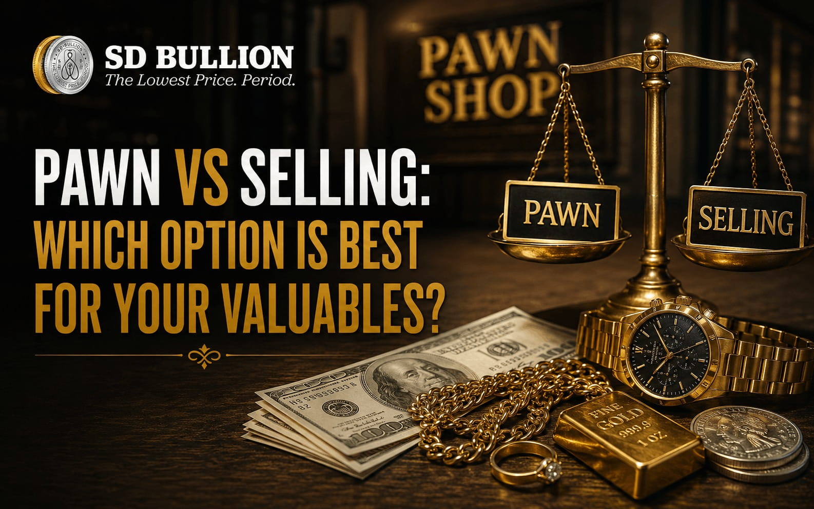 Pawn vs Selling: Which Option Is Best For Your Valuables?